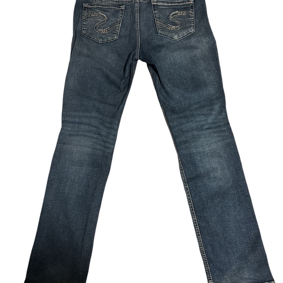 Ladies Silver jeans. W32/L32. Elyse Straight - Picture 2 of 6